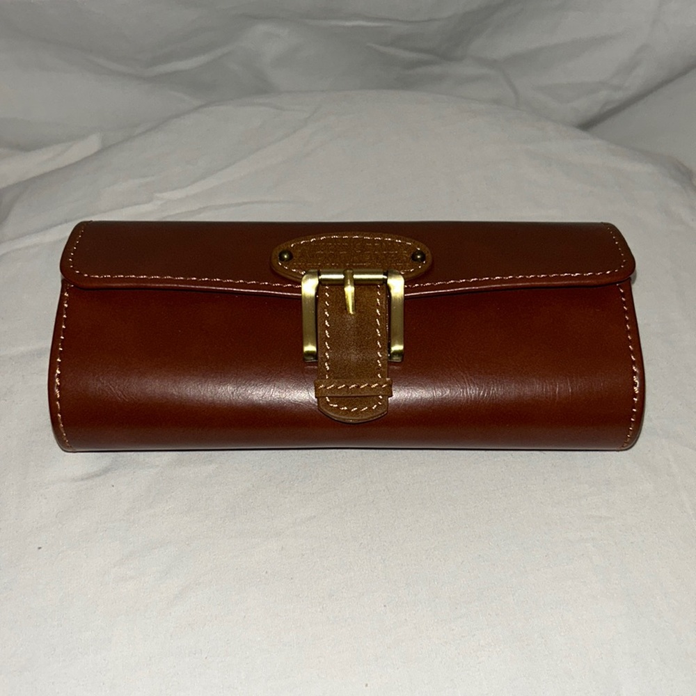 Jacob Jones London Vegan Leather Eyeglass Case-BNWT